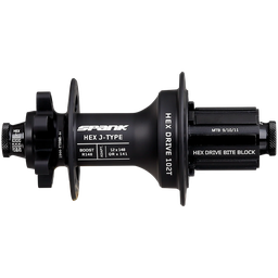 [C04HJ12E20SASPK] Втулка задняя SPANK HEX J-Type Boost R148 HG 32H, Black