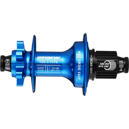 [C04HJ12E40SASPK] Втулка задняя SPANK HEX J-TYPE Boost R148 HG 32H, Blue