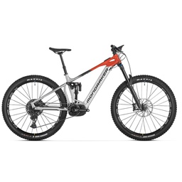 [10.24394] Электровелосипед MONDRAKER CRAFTY R 29" 160mm, 750Wh Bosch Performance CX Smart, Silver/Red, M
