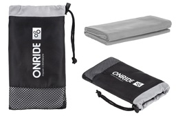 [6936116101689] Рушник з мікрофібри ONRIDE Wipe 5 сірий (100х50) у чохлі