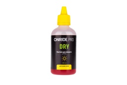 [6936116101254] Мастило для ланцюга ONRIDE PRO Dry з PTFE для сухих умов 100 мл