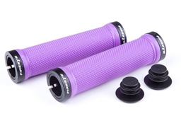 [FE_GB-R_PU] Ручки руля FireEye Goosebumps-R 128 мм з замками фіолетовий