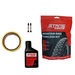 [AS0193] Набір Stan's Notubes Mountain Tubeless Kit 27 мм (стрічка 21мм, ніпеля 44мм, герметик 200мл)