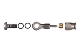 [HK-HST52-DIY] Комплект деталей Alligator для гідролінії універсальний (оливка + штуцер + гайка)