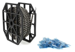 [Z8.3_G_50M] Ланцюг KMC Z8.3 Grey 7-8 швидкостей 3936 ланок сірий + 40 замків! БУХТА