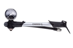 [6936116100528] Насос високого тиску ONRIDE Pressure 20 алюмінієвий з манометром макс.тиск 300 PSI голівка під FV/AV