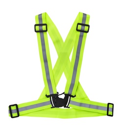 [2526116102477] Світловідбиваючий жилет ONRIDE Lit on (ширина лямок: 40 мм; ширина світлов.смужки: 15 мм)