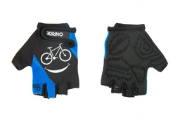 [6936116101469] Рукавички дитячі ONRIDE Gem Велопосмішка синя 9-10