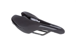 [6936116102109] Сідло TW SD-LT911WL з отвором та вбудованим світлом 260х160 мм чорне