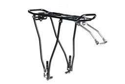 [6936116102253] Багажник Kaiwei Carrier 10, під дискові гальма, алюміній, чорний, універсальне кріплення