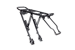 [6936116102254] Багажник Kaiwei Carrier 20, на пір'я рами, алюміній, чорний, універсальне кріплення