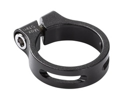 [8585053803126] Підсідельний хомут болтовий KLS HEX PIN чорний 31,8 мм