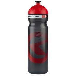 [8585019330277] Фляга KLS Kalahari 1000 мл чорний/червоний