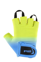 [ATR08A9/3Y] Рукавички R2 Voska колір неоновий жовтий/блакитний розмір 3Y