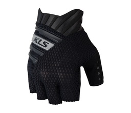 [8585053819790] Рукавички з короткими пальцями KLS Cutout 022 чорний XS