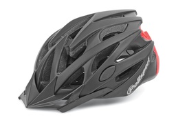 [8739100013] Шолом POLISPORT Twig M (55-58 см) чорний/червоний In-Mold