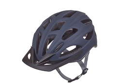 [8740100005] Шолом POLISPORT City'Go L (58-61 см) з мигалкою синій Glue-On