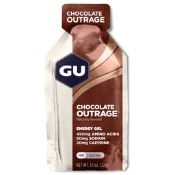 [100016] Енергетичний гель GU Energy Chocolate Outrage, 32 г (20 мг кофеїну)