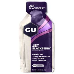 [100122] Енергетичний гель GU Energy Jet Blackberry, 32 г (40 мг кофеїну)